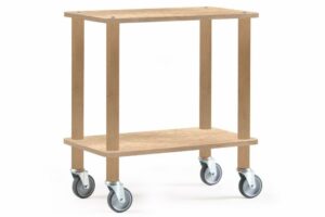 Carrello servizio 2 piani legno GUERIDON ASSO