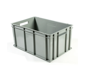 CONTENITORE SOVRAPPONIBILE GRIGIO CM 60X40X29H