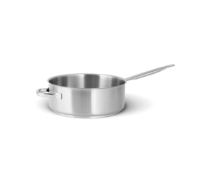 Casseruola bassa 1 manico ø 28.00 cm., h. 9.50 cm., lt. 5.80