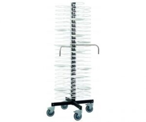 CARRELLO PORTA PIATTI PER 96 PIATTI