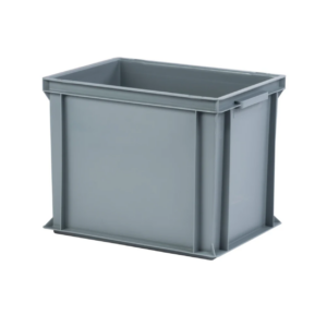 CONTENITORE SOVRAPPONIBILE GRIGIO CM 40X30X32H