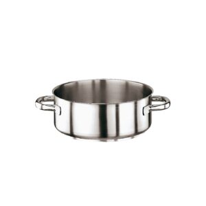 Casseruola bassa 2 maniglie ø 24.00 cm., h. 8.00 cm., lt. 3.70
