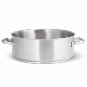 Casseruola bassa 2 maniglie ø 50.00 cm., h. 19.00 cm., lt. 37.00