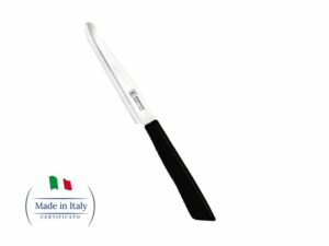COLTELLO TAVOLA BLISTER 6 NERO-11cm